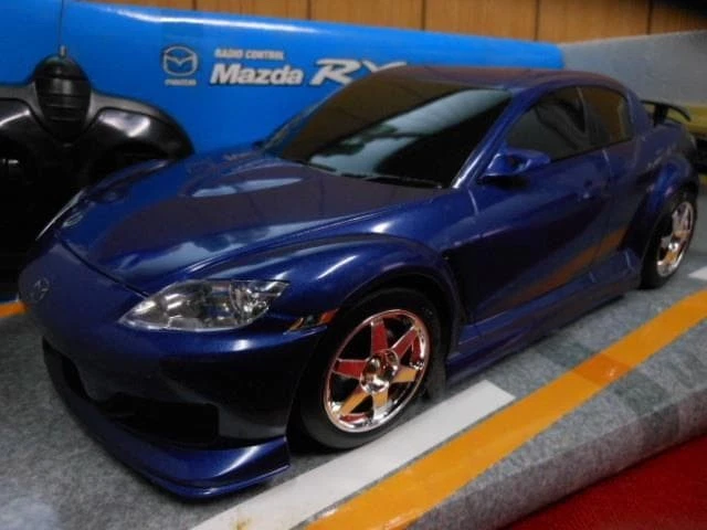 Nikko 1:16 Scale RC Electric Radio Controlled Toy Vehicle Mazda RX-8 Blue Unused - Image 2 of 4