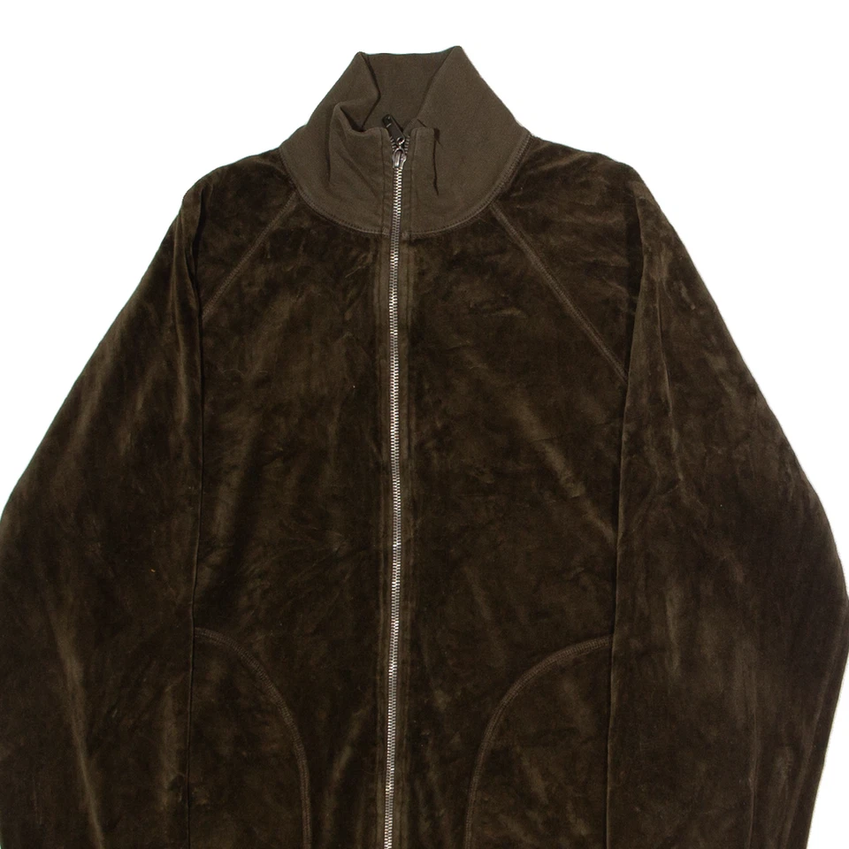 Chaqueta deportiva para mujer JUICY COUTURE terciopelo verde M Foto 2 de 4