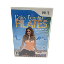 Daisy Fuentes Pilates (Nintendo Wii, 2009) Complete Tested EUC