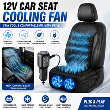 12v Ventilated Car Seat Cushion Zero-pressure External 12cm Fans Auto Start Pad 12v Ventilated Car Seat Cushion Zero-pressure External 12cm Fans Auto Start Pad