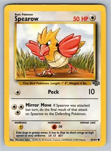 Spearow 62/64 Jungle Common Unlimited