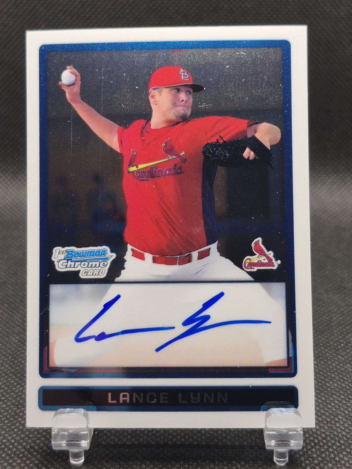 2009 Bowman Chrome Prospects Lance Lynn #BCP115 Auto