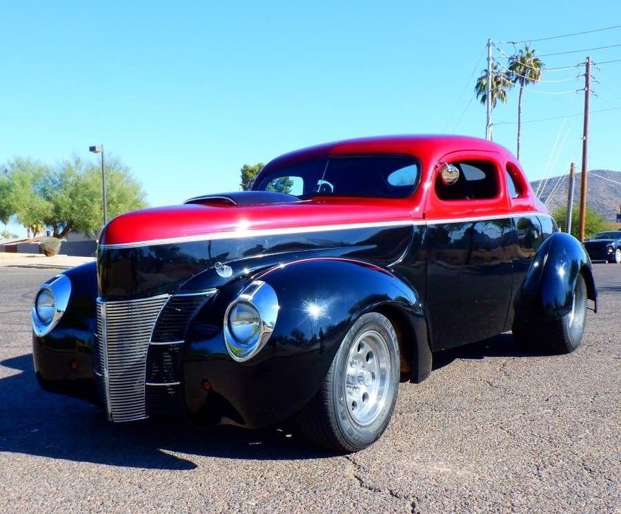 1940 Ford Deluxe 2 Door 454 Big Block, Dual Quads, 9-Inch,...