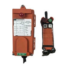 Remote wireless industrial crane remote control 4key 1 transmitter 1 receiver