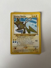 Pokemon Neo Destiny Shining Raichu Holo Card 111/105 LP+ Condition