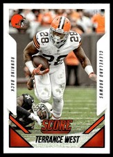 2015 Score Terrance West Cleveland Browns #132