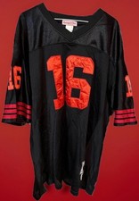 Mitchell & Ness Size 56 San Francisco 49’ers Joe Montana Football 🏈 Jersey 