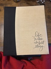 Hallmark scrapbook album-Life Makes The Best Story-unused In Perfect Condition