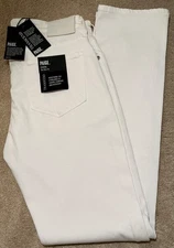 PAIGE Men's Transcend Federal Slim Straight Jeans in Icecap Size 32 (Flaws)