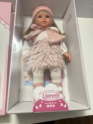 New LLORENS KIMBER 13.8'' Doll - 53525 - Made in Spain - with Box