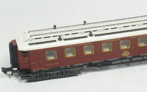 N 6-achs. Speisewagen 1687 D CIWL Minitrix 13181 Licht TOP ! 3 | Condition: Gebraucht