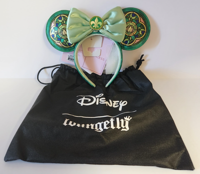 Loungefly Disney Princess Stained Glass Collection Tiana Ear Headband NWT Loungefly Disney Princess Stained Glass Collection: Tiana  main image 4
