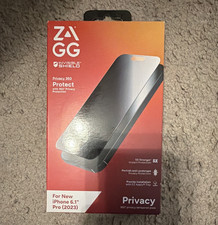 ZAGG InvisibleShield Privacy Glass Screen Protector iPhone 15 Pro 6.1"