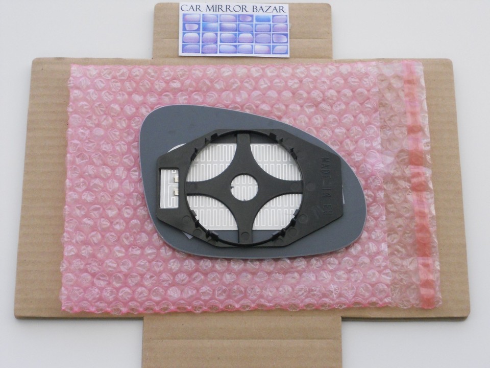 502RC MIRROR GLASS + FULL ADHESIVE FOR VW Jetta Passat EOS