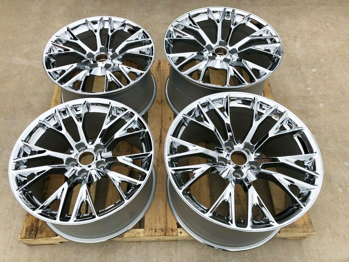 18” 19” Chrome FR22 Wheels for C6 Chevrolet Corvette ZO6