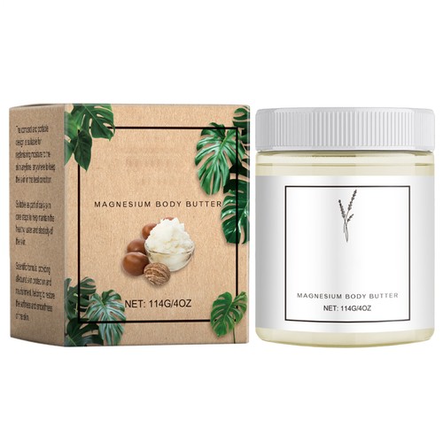 Mama-Bear Oasis Neuropathy Cream - 4 Oz Magnesium Body Butter For All Skin