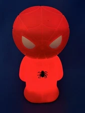 Spiderman Mood Light 5 inch Tall Idea Nuova Action Figure Batteries Included ￼