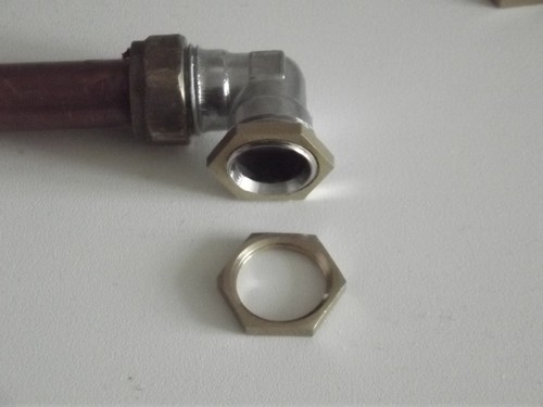 1/2" BSP Sechskantmutter (Kontermutter) Messing (x5) - Bild 4 von 4