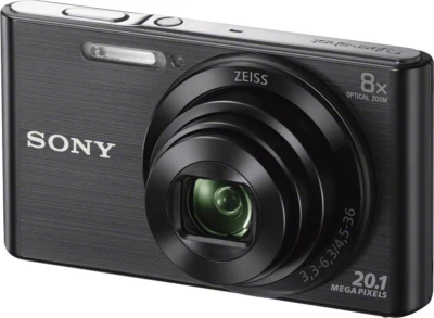 Sony Cyber-Shot DSC-W830 20.1MP Digital SLR Camera 8x Zoom - Black