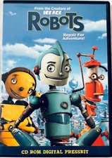 Original Robots CD-ROM Digital Press Kit Photos Booklet Williams McGregor Brooks