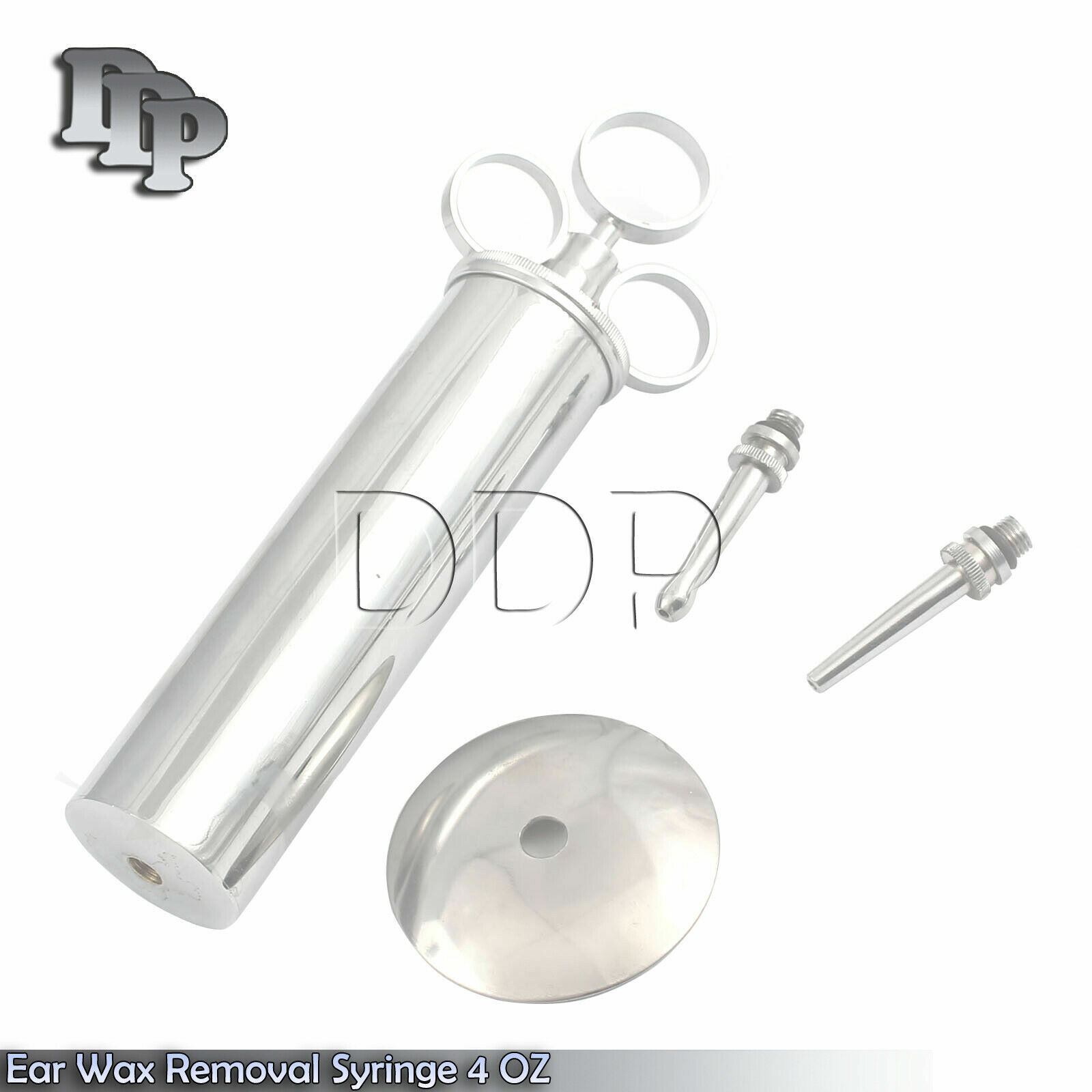 Ear Wax Removal Syringe 28 Oz Brass With Chrome Finish Ideal For