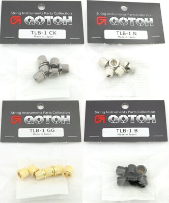 (6) Gotoh TLB-1 5/16'' String Body Ferrules for Guitar, Fender Telecaster/Tele