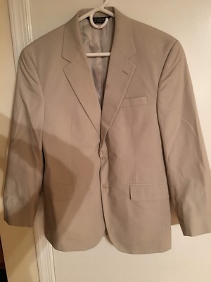 JoS.A. Bank light tan/cream color dress jacket, size L-XL, New | eBay