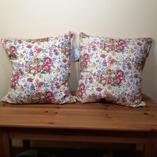 Cottagecore Ralph Lauren Home Decor Floral Pillows 2- 20"x20"used perfect cond.