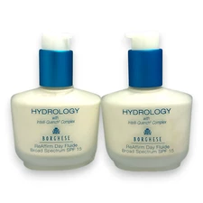 Borghese Hydrology ReAffirm Day Fluide SPF 15 1.7fl.oz./50ml LOT OF 2