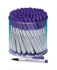 100 Count Mini Surgical Marker Purple Single Use Patient Marking Pens