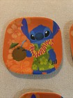 Disney Store Exclusive Edition! Stitch Plastic Plate Set Lot Of 4 — photo 4