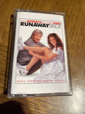 RUNAWAY BRIDE-Motion Picture Soundtrack On Cassette Tape-Julia Roberts