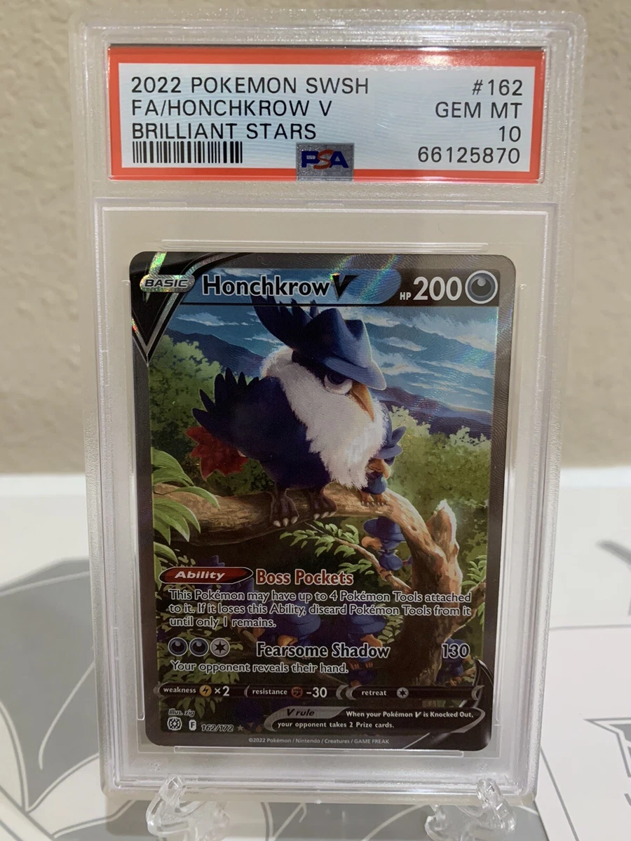 Honchkrow V Alt Art PSA 10 resende.rj.gov.br