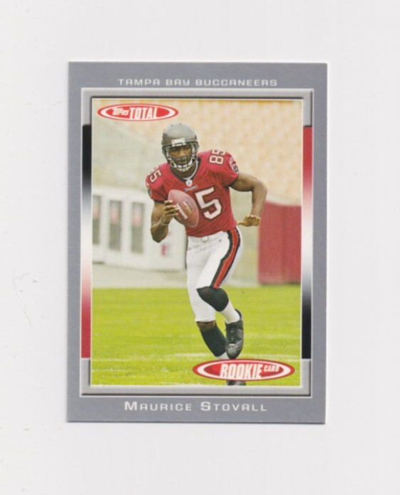 2006 Topps Total SILVER PARALLEL #502 Maurice Stovall TAMPA BAY BUCCANEERS