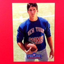 Ed McCaffrey 1991 Pro Line Rookie Card #96 NFL New York Giants Denver Broncos