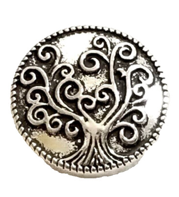 TREE 18mm/20mm GINGER SNAP BUTTON POPPER CHUNK FOR INTERCHANGEABLE JEWELRY