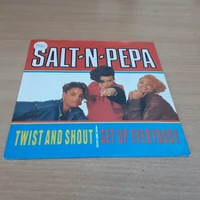 7" Single - Salt N Pepa, Twist And Shout/Get Up Everybody, 1988, FFRR (FFR 16)