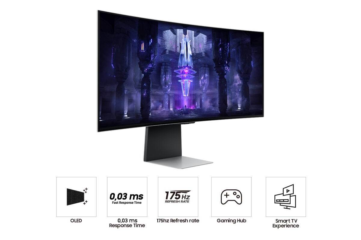 Samsung Odyssey Gaming Monitor OLED G8 (34)