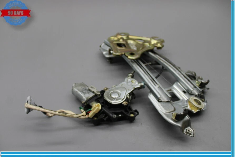 02-10 Lexus SC430 Rear Right Side Quarter Back Window Regulator W/ Motor Oem - Image 4 of 4