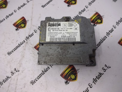 Airbag Steuergerät Peugeot Citroen 9654491180AB 9654491180 AB 606877300