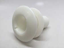 PactradeMarine White Plastic Thru-Hull Fittings Large Size For 1.5'' Pipe 4''H