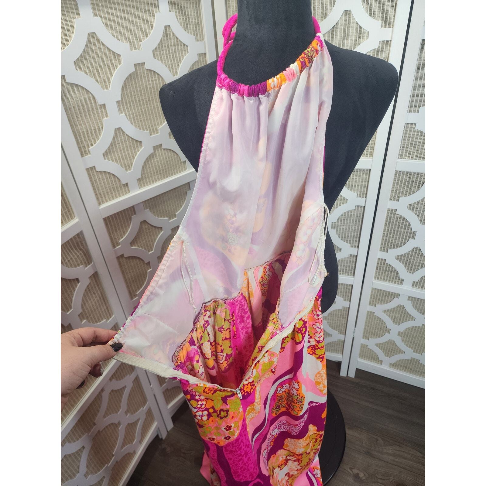 Alice Of California Vintage Dress Sz Small image 10