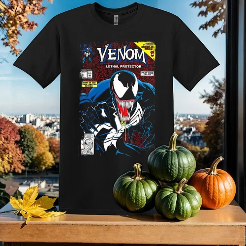 Marvel Venom Vintage Comic Book T-shirt T shirt Men Women Unisex Tshirt SY514