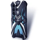Powerful Shockproof Metal Armor Samsung S24 Ultra Cases Cover Aluminum Bumper