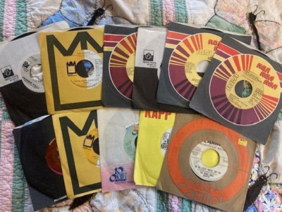 YOU PICK! 7'' Singles 45rpm Vinyl ALL PROMO! 60's, 70's Rock-Disco COMBINE SHIP!