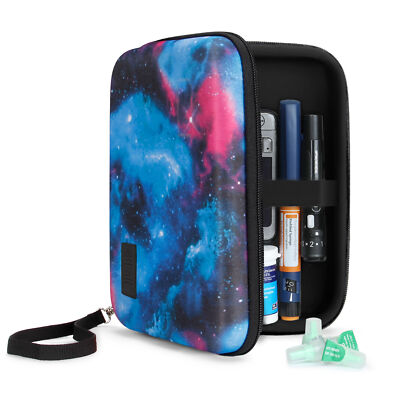Genteel Lancing Diabetic Case with Protective Hard Shell Exterior