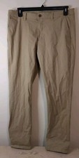 Original Weatherproof Vintage Pants Men's 34x32 Khaki Cotton/Spandex Straight
