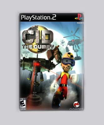 CID THE DUMMY / PS2 - 2''x3'' FRIDGE MAGNET (playstation 2 retro