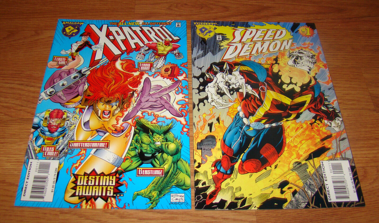 Amalgam Comics, X-PATROL and SPEED DEMON #1 (NM) 1996