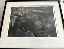 A Pencil & Graphite Print of Collograph assumed to be Peter Dodd, St Pauls